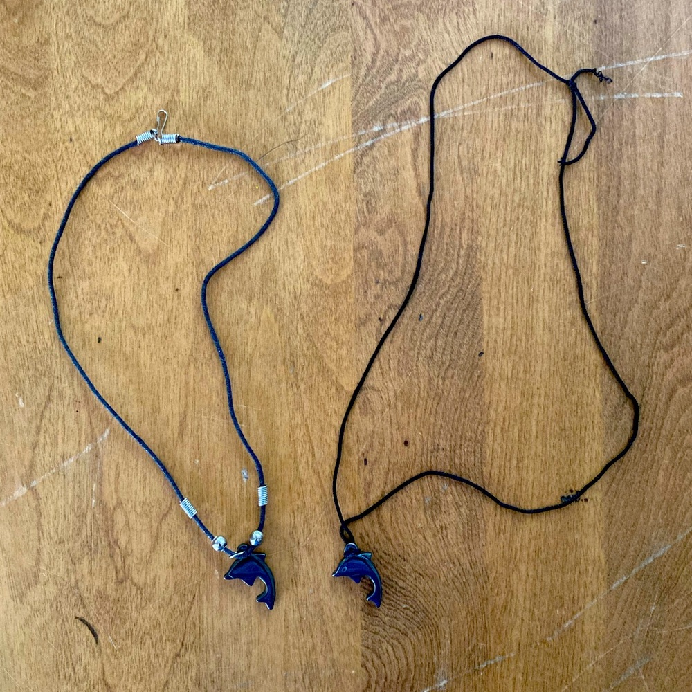 2 Dolphin Necklaces 🐬🐬